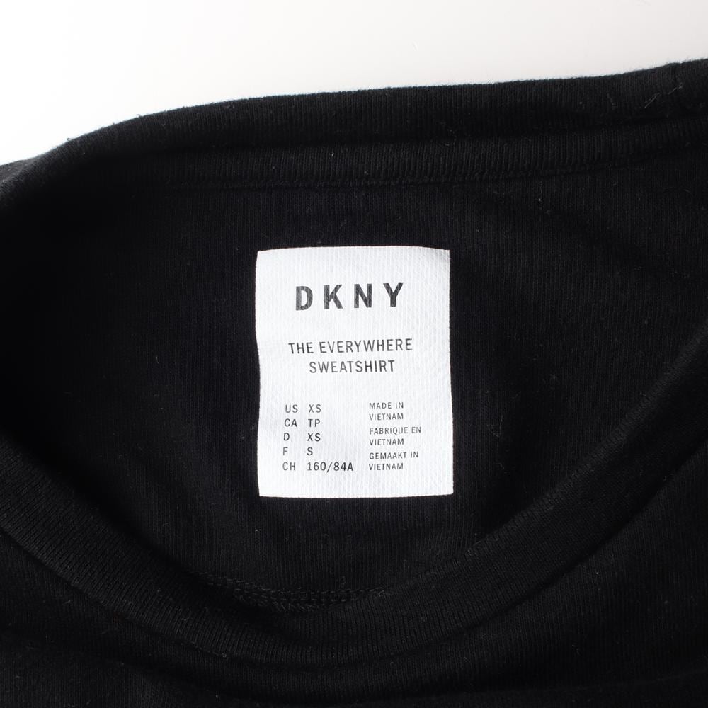 DKNY디케이엔와이 퍼 소매 긴팔 맨투맨 스웨트셔츠 상세 이미지 5