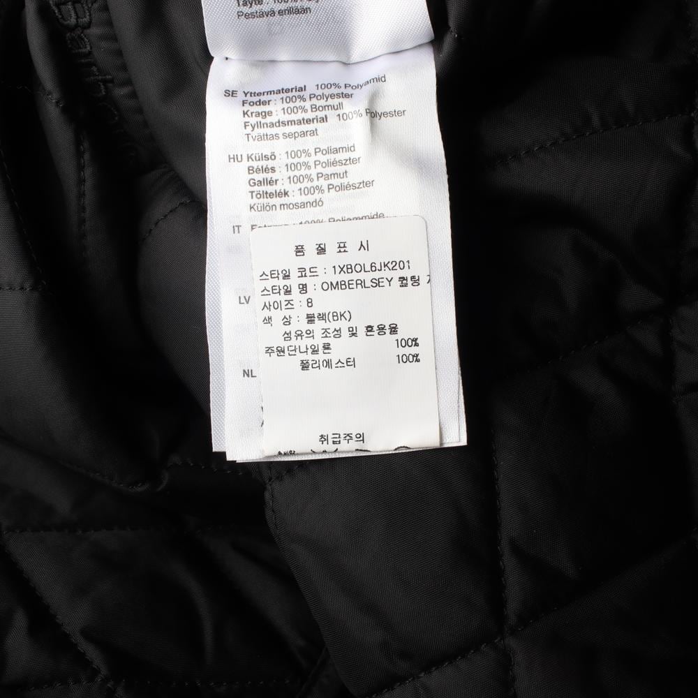 바버 OMBERLSEY 옴벌시 퀼팅 패딩 자켓 블랙 상세 이미지 7