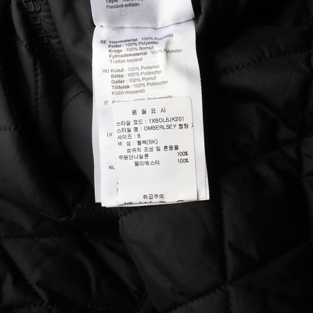 바버 OMBERLSEY 옴벌시 퀼팅 패딩 자켓 블랙 이미지 7