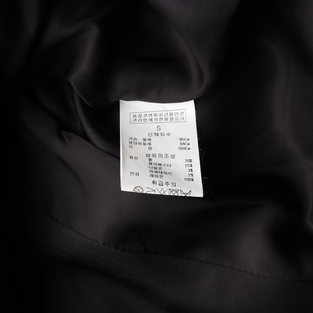 질스튜어트 울70% 체크 오프숄더 플레어 원피스 드레스 이미지 6