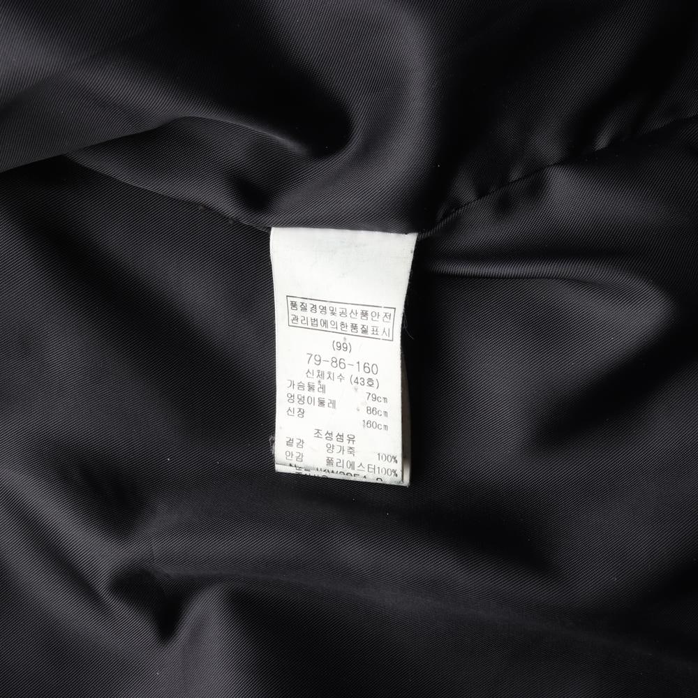 마쥬 램스킨 양가죽 숏 가죽재킷 바이커 레더 재킷 이미지 7