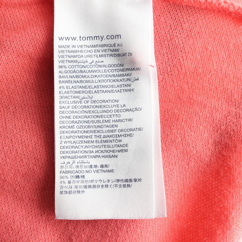 타미힐피거 코랄 슬림핏 PK 카라 폴로 반팔 티셔츠 이미지 6