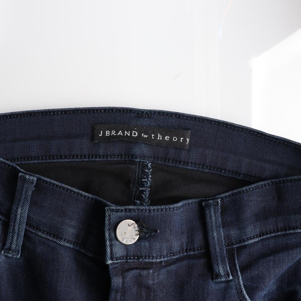띠어리 JBRAND 진청 스키니핏 데님 진 청바지 상세 이미지 6