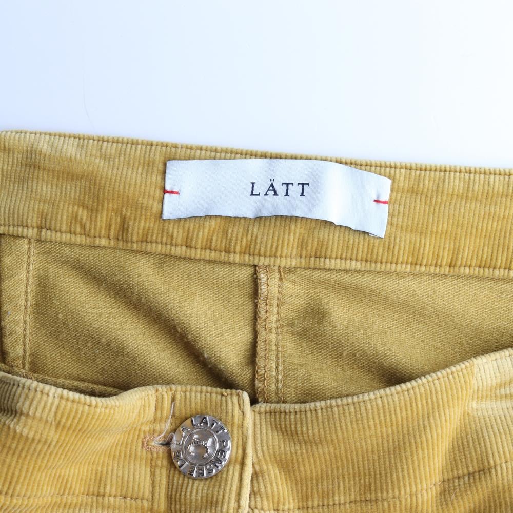 한섬LATT 머스터드 코듀로이 데님 진 치노팬츠 상세 이미지 6