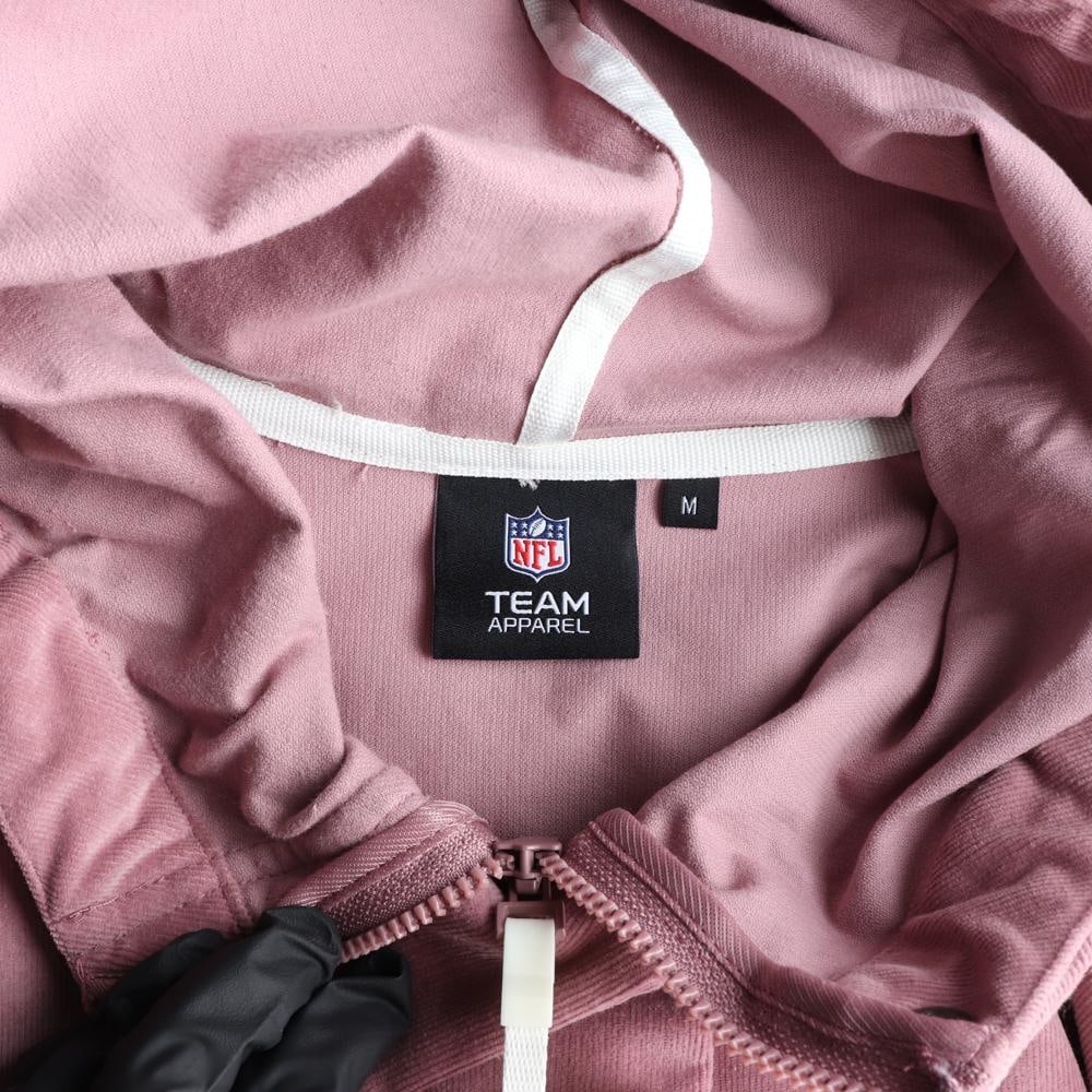 NFL엔에프엘 핑크 코듀로이 아노락 후드 티셔츠 이미지 5