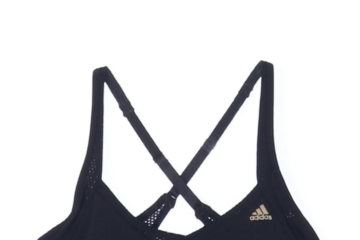 아디다스 climacool 블랙 산선 브라탑 이미지 2