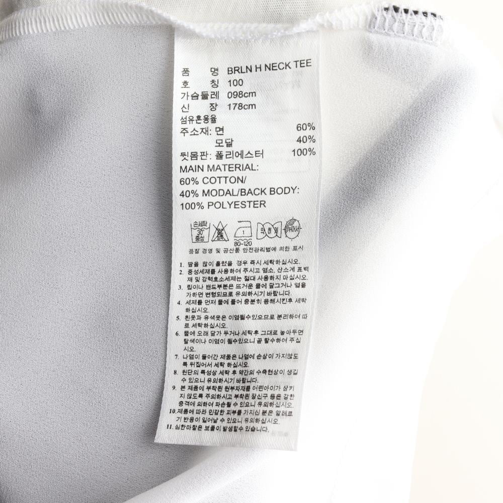 아디다스 슈퍼스타 빅로고 모크넥 모달 반팔 티셔츠 상세 이미지 6