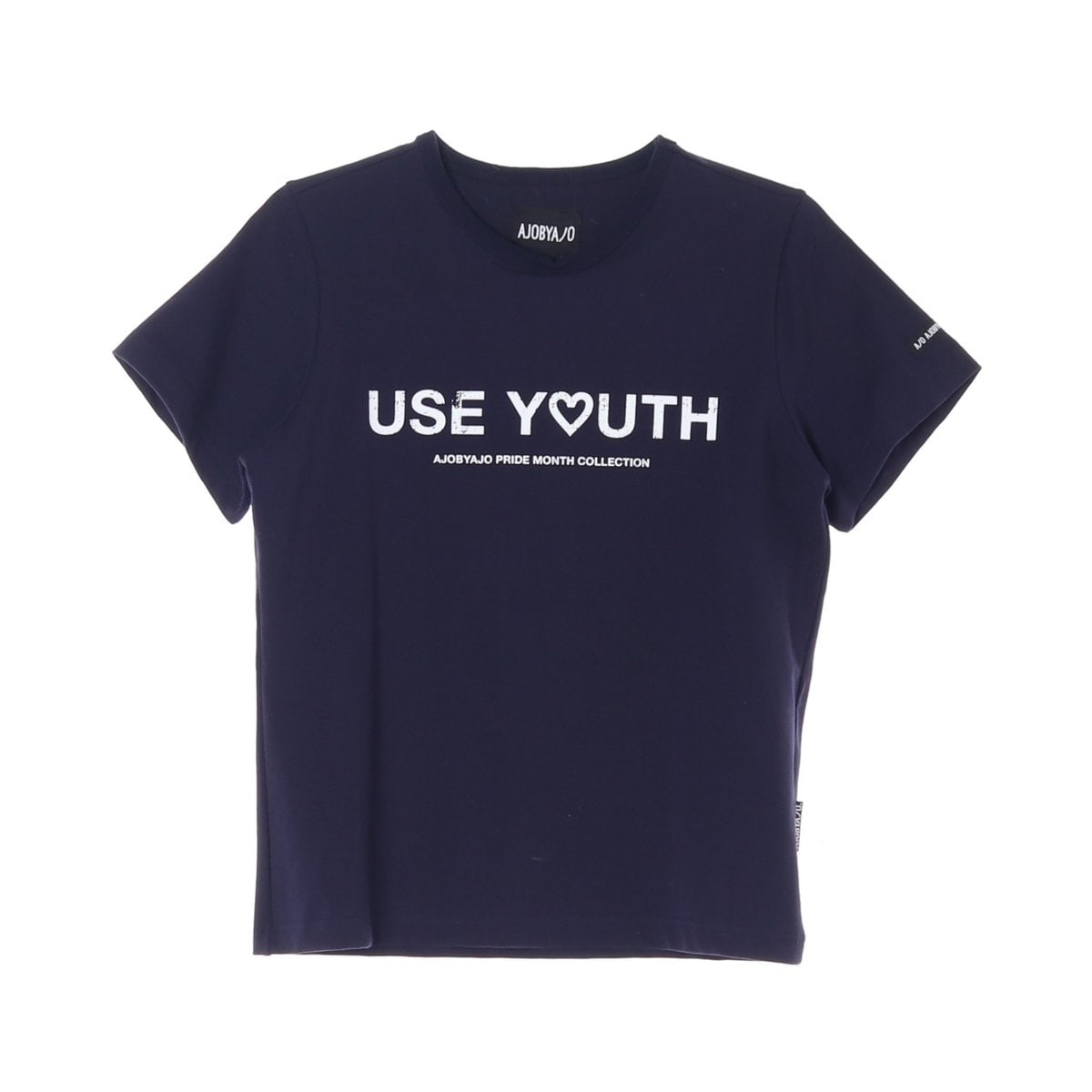 아조바이아조 네이비 USE YOUTH 반팔 티셔츠 이미지 1