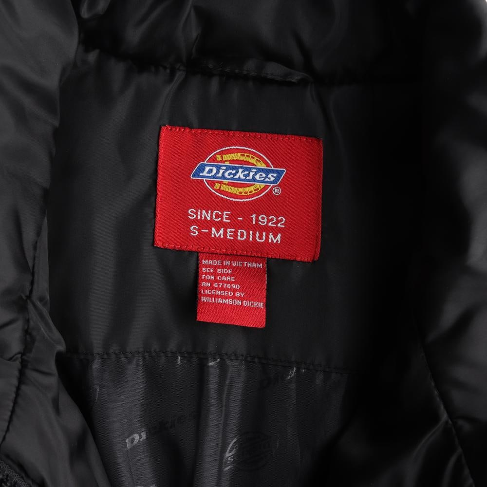 디키즈 블랙 로고 패디드 집업재킷 이미지 6