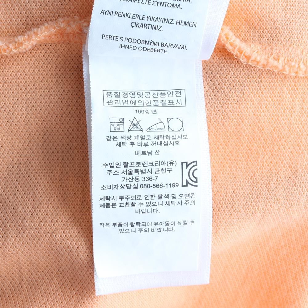 폴로 랄프 로렌 살구 반팔 PK 카라 티셔츠 이미지 6