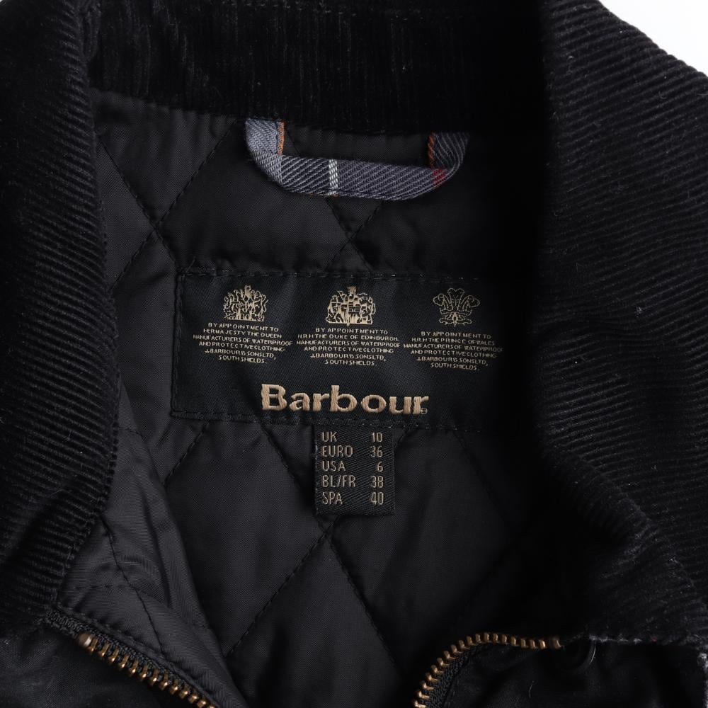 바버 네이비 패디드 안감 왁스 롱 자켓 발마칸재킷 상세 이미지 6