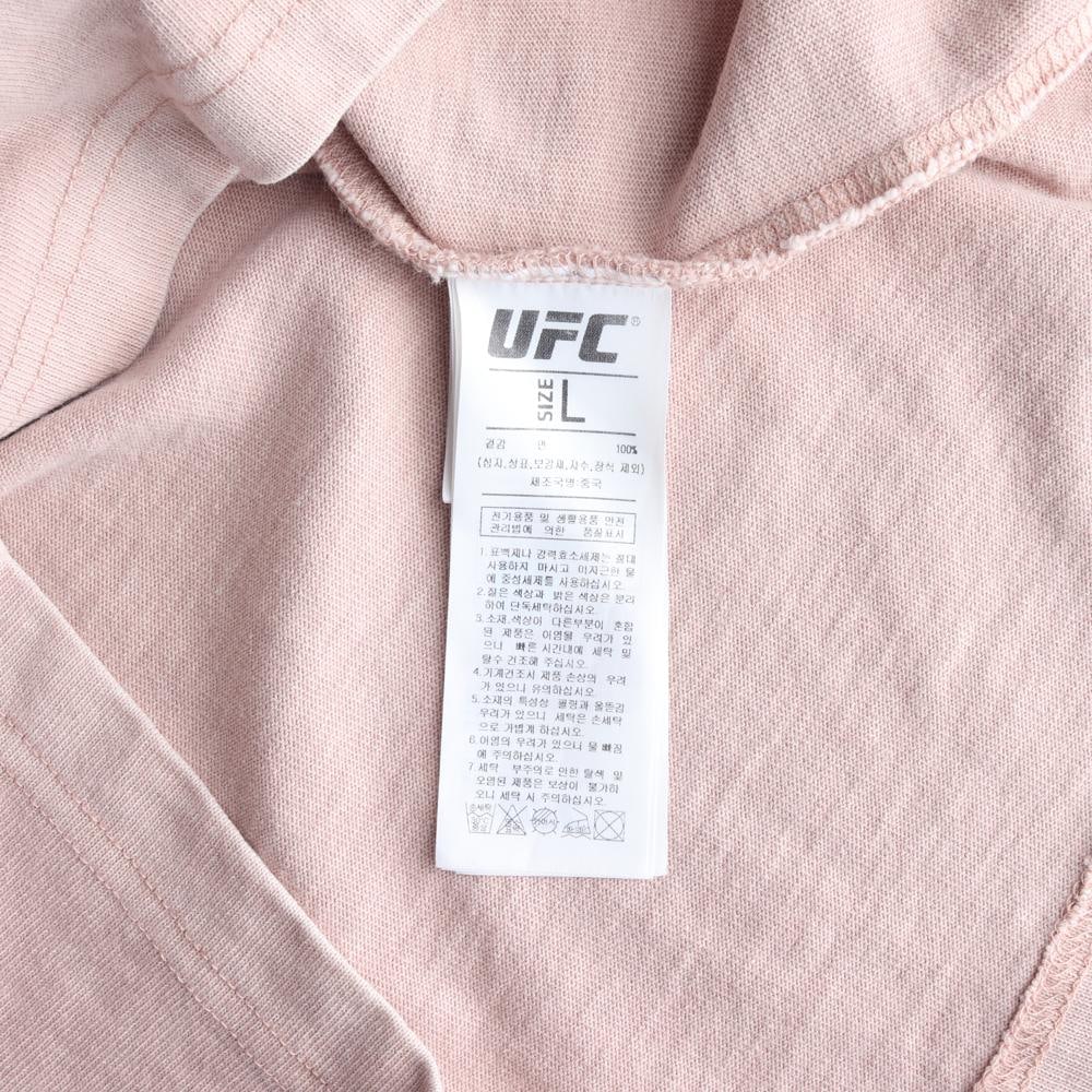 UFC 베이지 빅로고 반팔 루즈핏 티셔츠 이미지 6