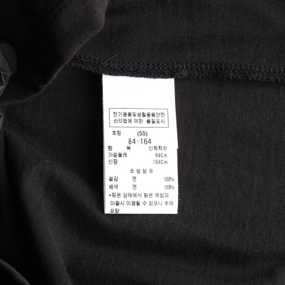 모조에스핀 큐빅 로고 블랙 반팔 크루넥 티셔츠 이미지 6