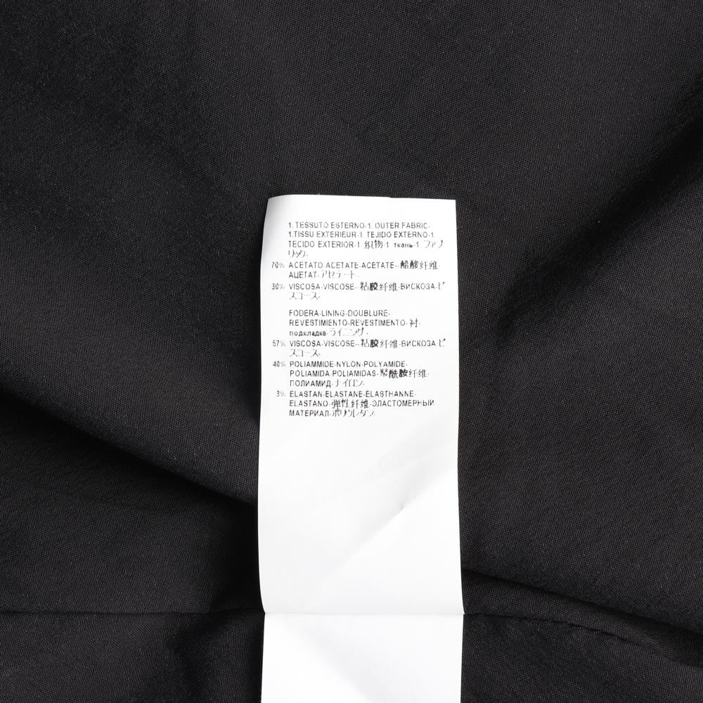 베르사체 베르수스 골드 핀 블랙 미니 스커트 치마 상세 이미지 6