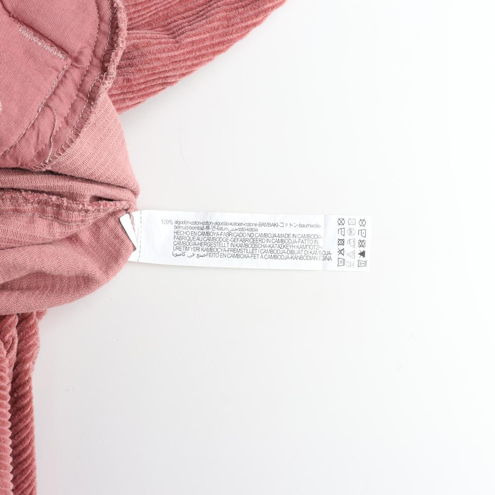 자라 인디핑크 코듀로이 루즈핏 트럭커 데님 재킷 이미지 6
