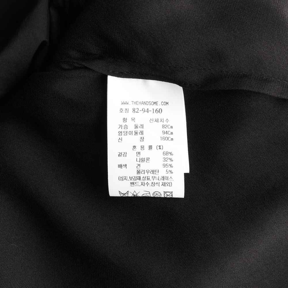 타임 실크배색 블랙 차이나카라 긴팔 셔츠 이미지 6