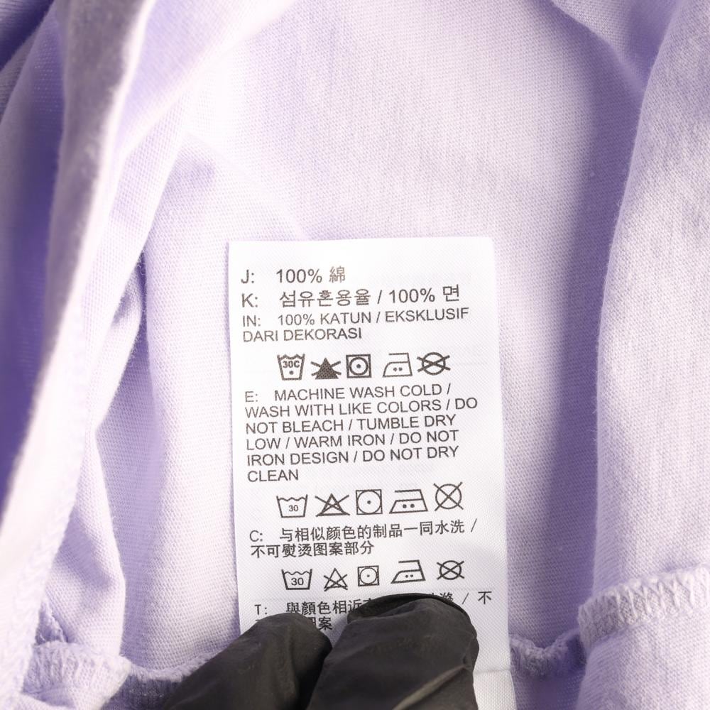 나이키 라벤더 빅로고 반팔 크롭 티셔츠 상세 이미지 6