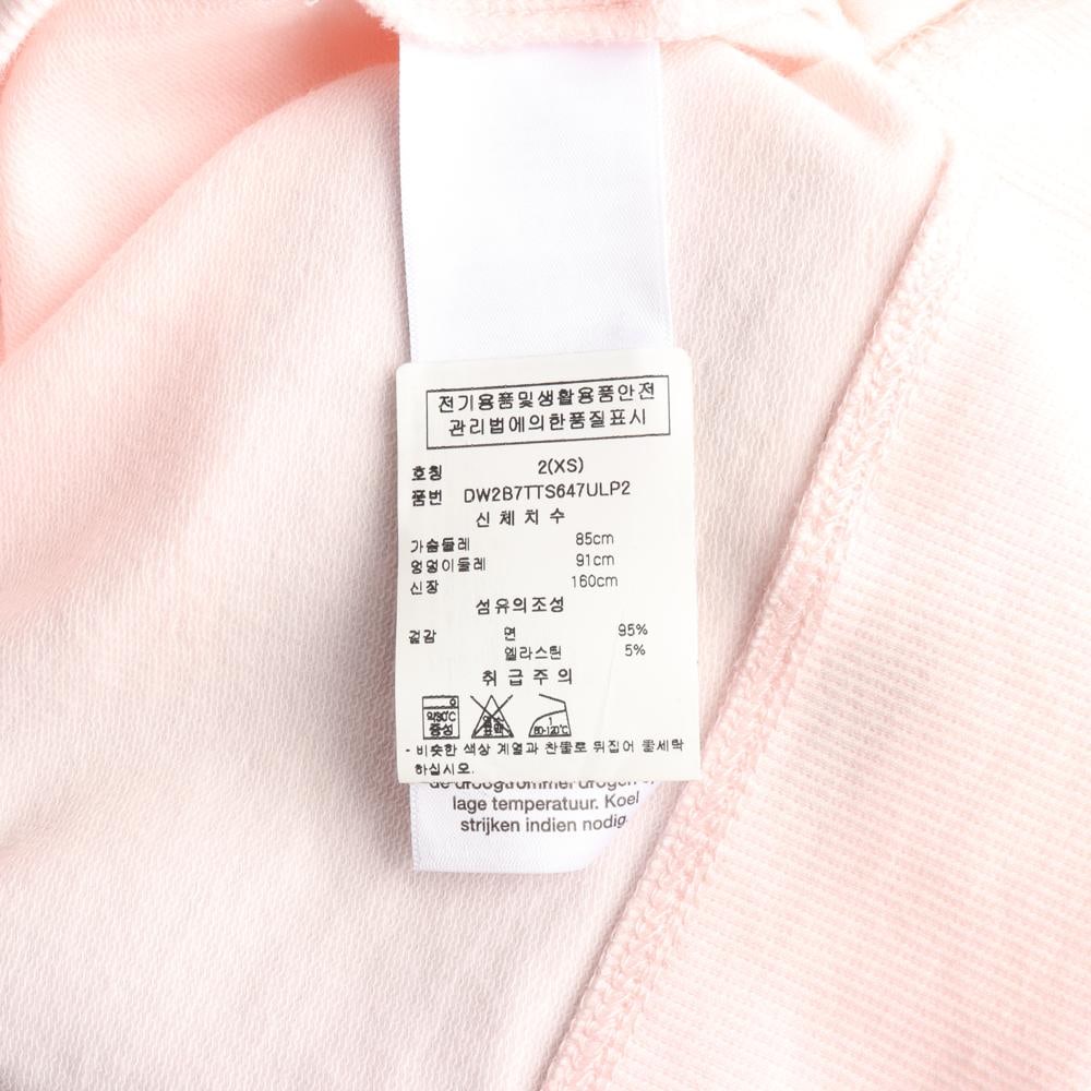 DKNY디케이엔와이 연핑크 로고 스트랩 후디 후드티 이미지 6
