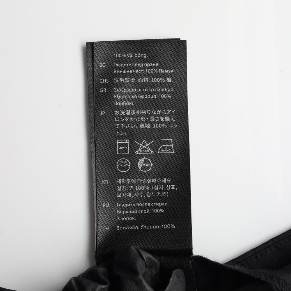 코스 블랙 반팔 튜닉 롱 원피스 상세 이미지 7