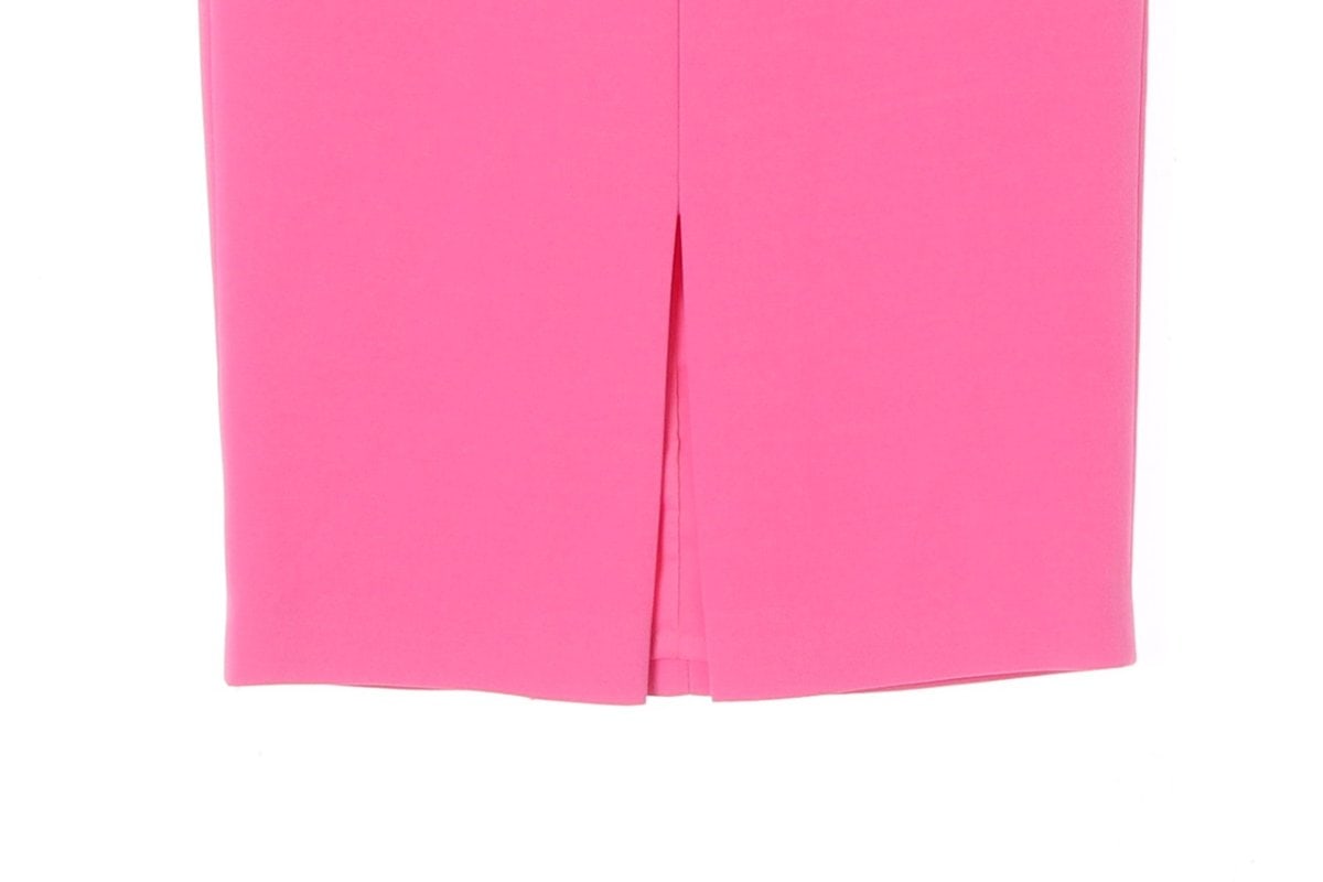모조에스핀 진핑크 슬릿 롱 스커트 치마 이미지 4