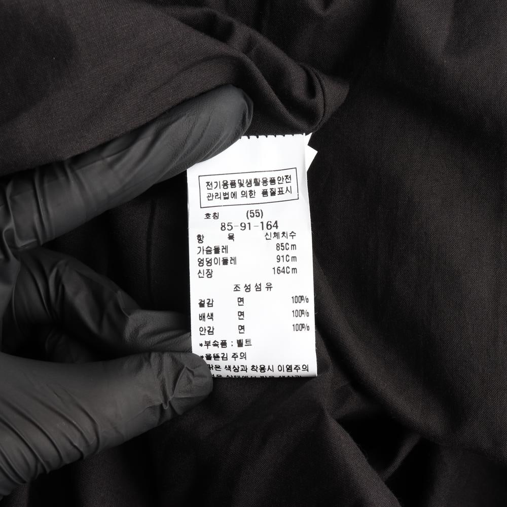 모조에스핀 벨트세트 아일렛 레이스 오프숄더 롱 드레스 이미지 7