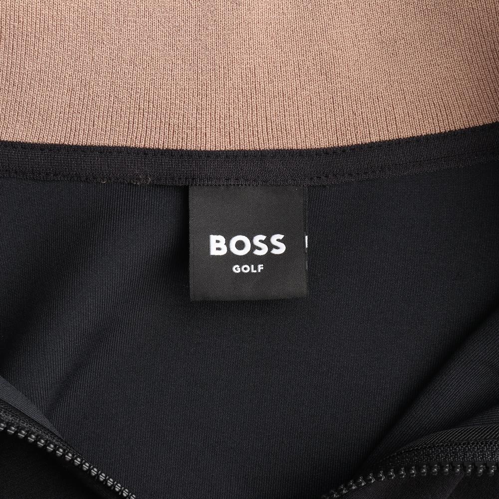 보스 골프 블랙 로고 하프집업 골프 스웨트셔츠 이미지 5