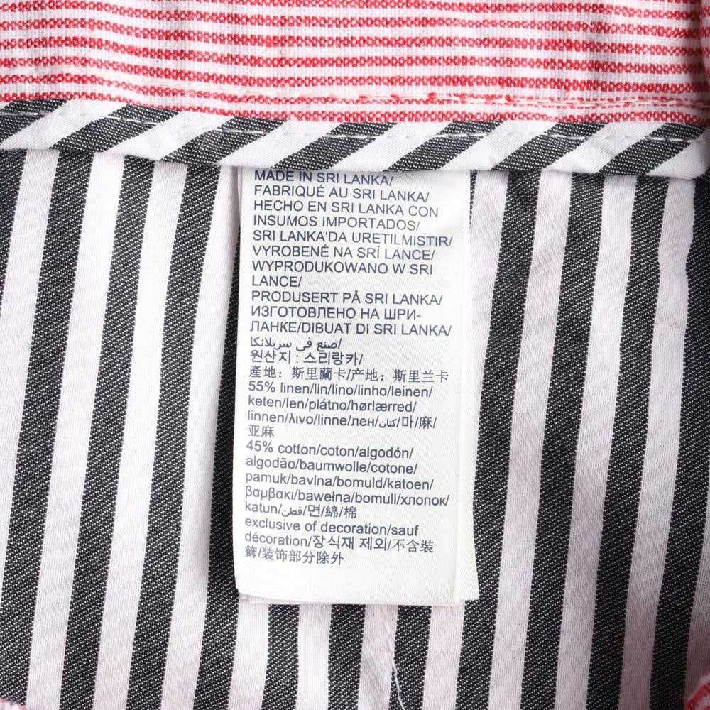 타미힐피거 W36 레드 반바지 쇼츠 밴딩 치노팬츠 이미지 6