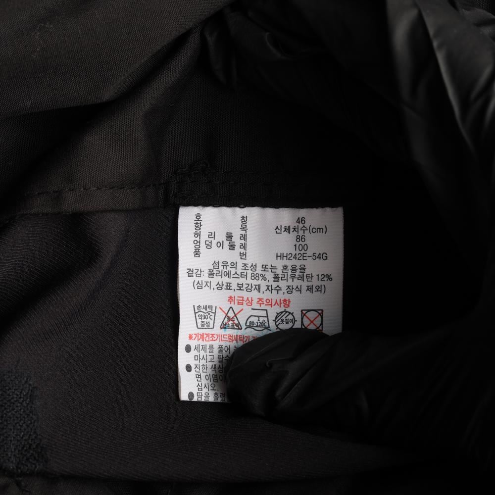라코스테 W36 블랙 밴딩 테이퍼드핏 슬랙스 팬츠 바지 상세 이미지 7