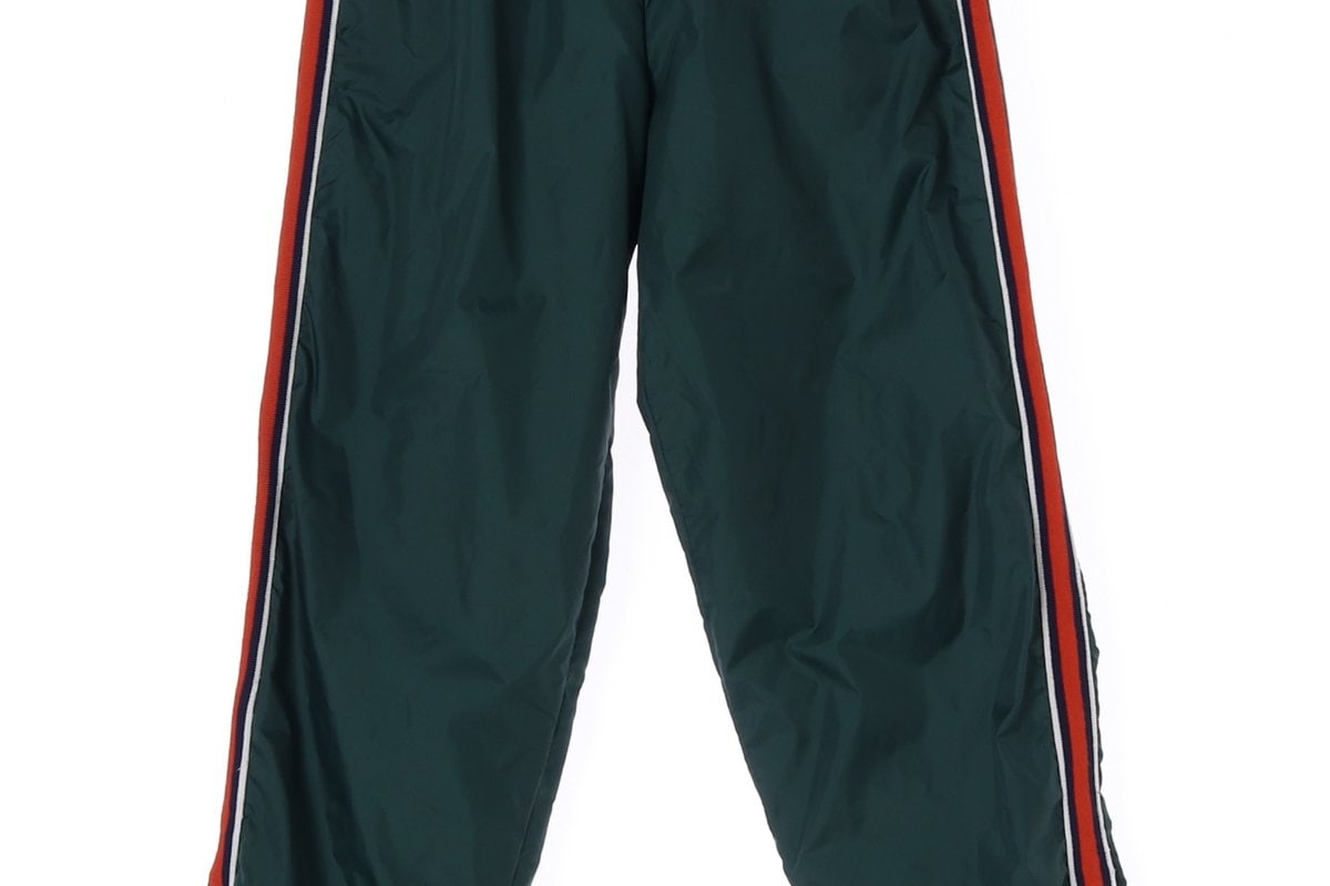 휠라 딥그린 바람막이 우븐 와이드 밴딩 팬츠 셋업 바지 이미지 3
