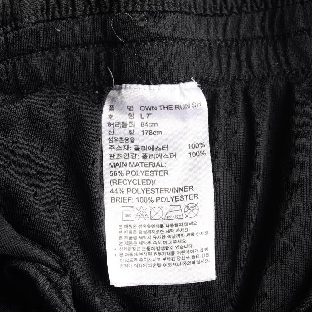 아디다스 블랙 삼선 반바지 러닝 쇼츠 스웨트팬츠 이미지 6