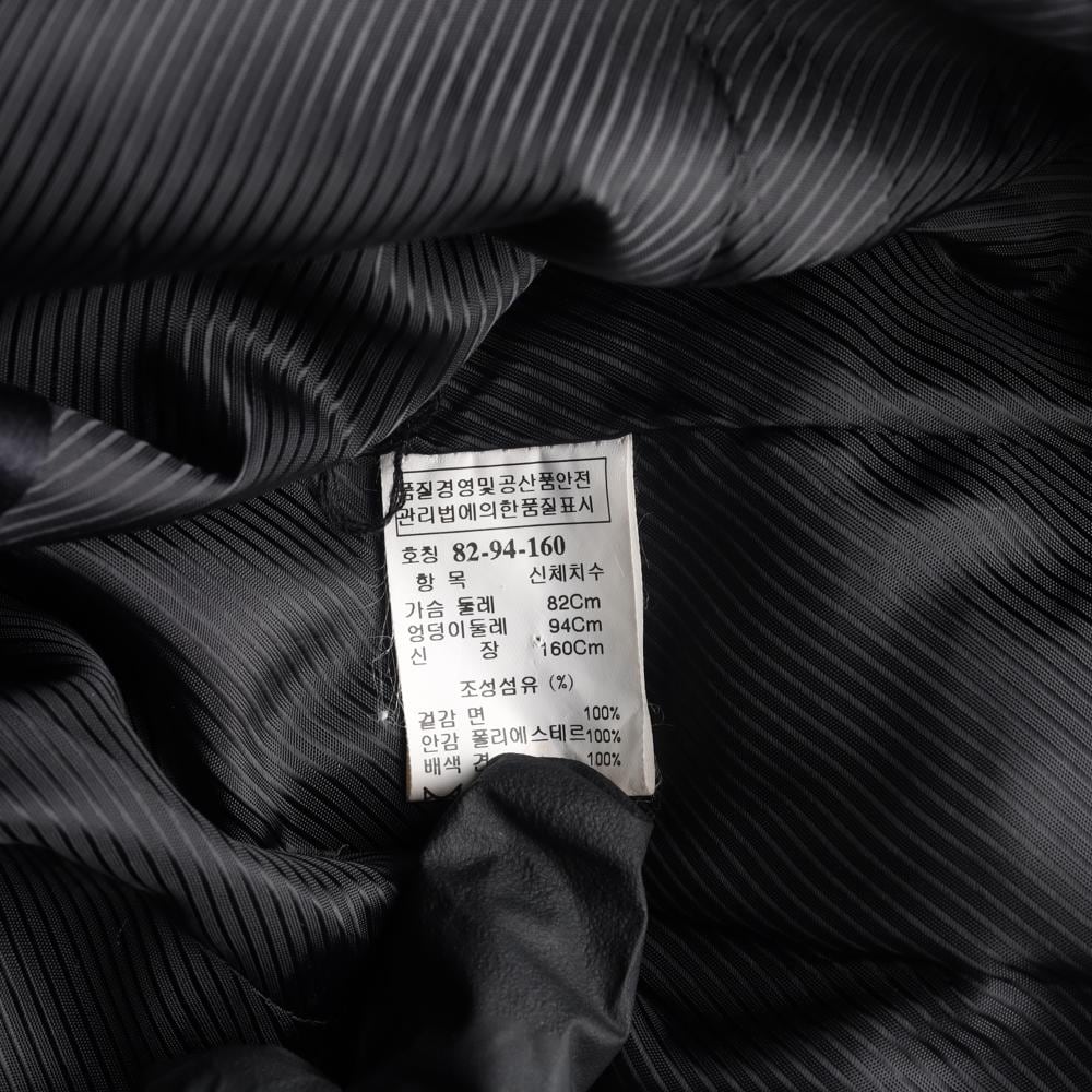 시스템 블랙 패턴 새틴 블레이저 자켓 테일러드재킷 상세 이미지 7