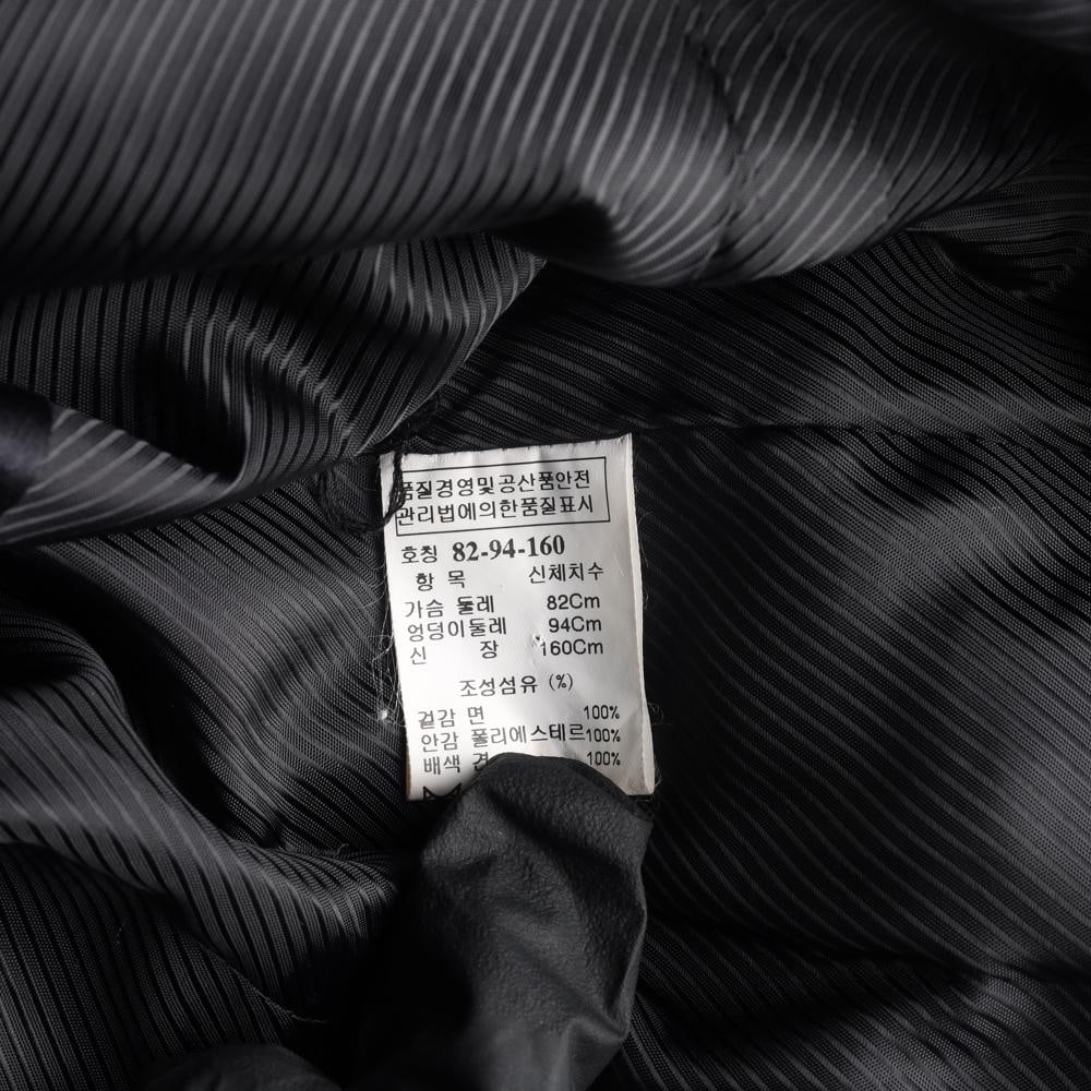 시스템 블랙 패턴 새틴 블레이저 자켓 테일러드재킷 이미지 7