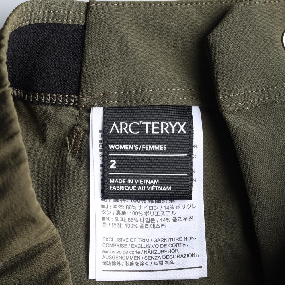 아크테릭스 카키 밴딩 카고 쇼츠 반바지 아웃도어 팬츠 이미지 5