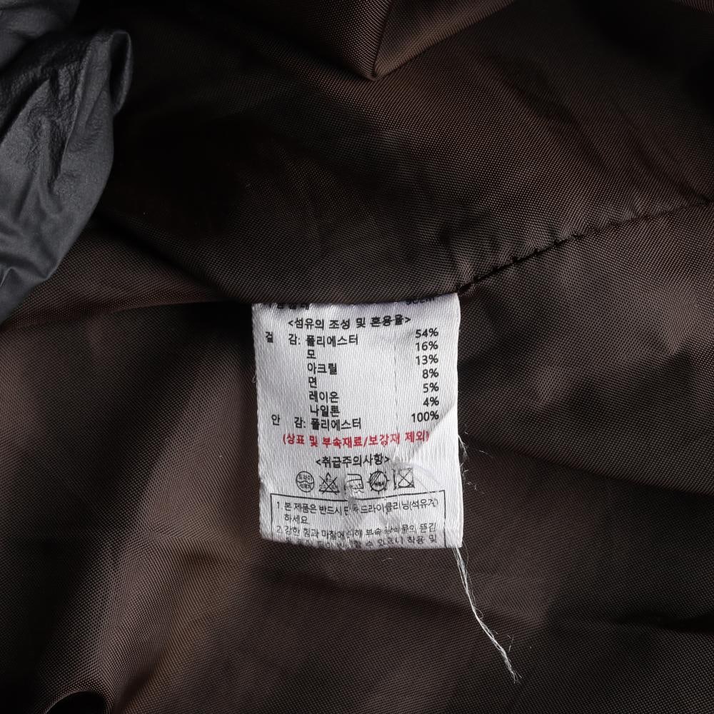 칼 라거펠트 브라운 체크 브이넥 민소매 원피스 드레스 이미지 7