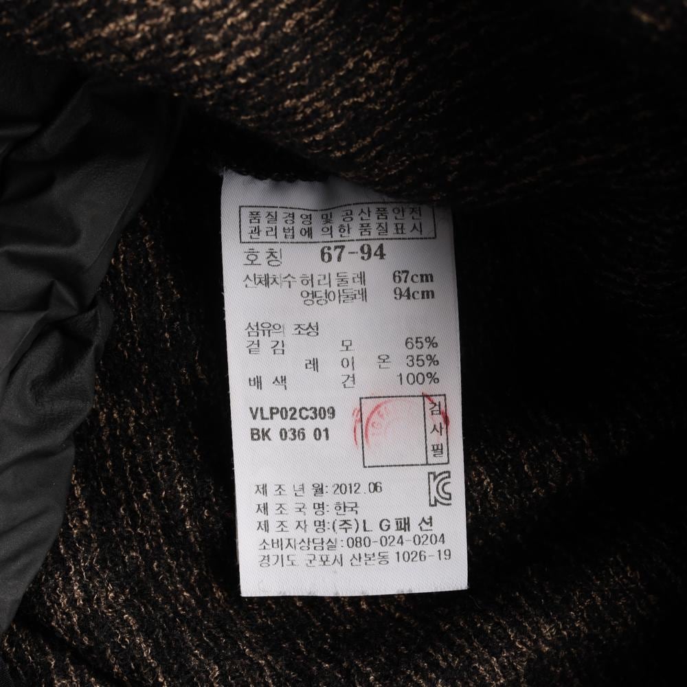 아떼바네사브루노 울 블랙 보카시 밴딩 바지 스웨트팬츠 상세 이미지 7