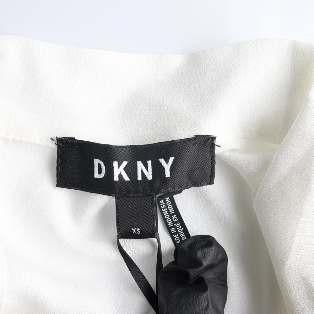 DKNY디케이엔와이 화이트 민소매 블라우스 상세 이미지 5