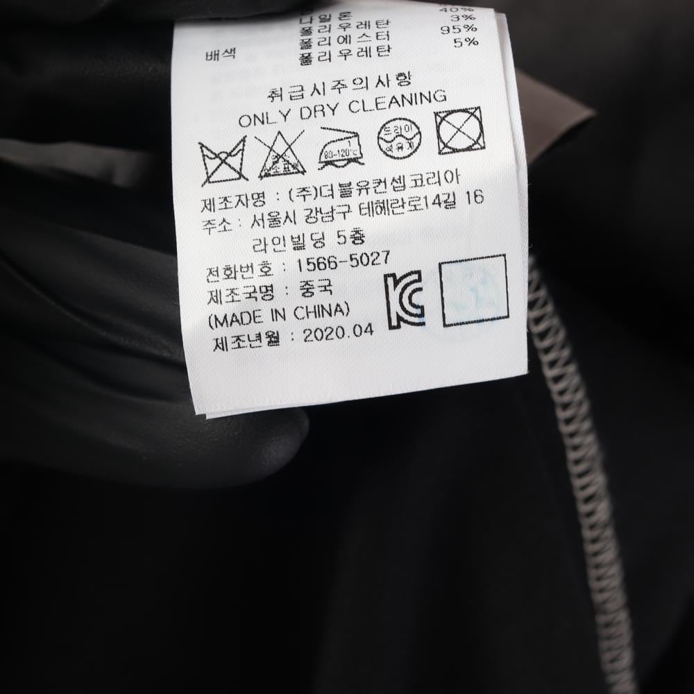 프론트로우X제이청 블랙 그린 반팔 롱 원피스 드레스 상세 이미지 9