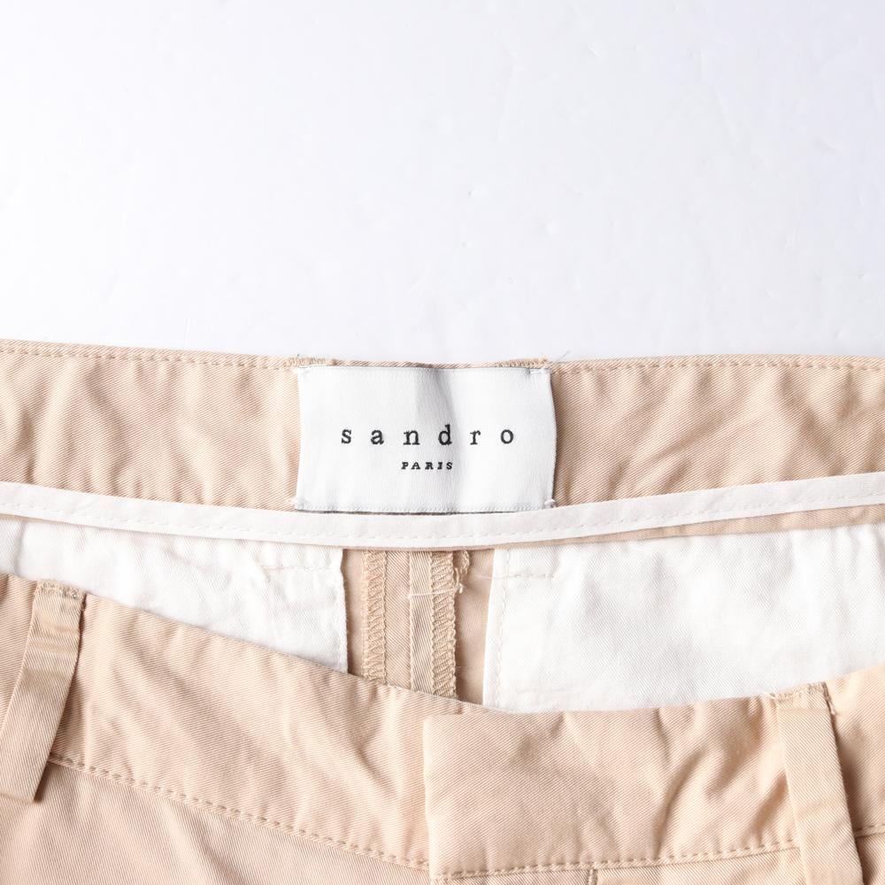 산드로 베이지 버뮤다팬츠 치노팬츠 반바지 쇼츠 상세 이미지 5