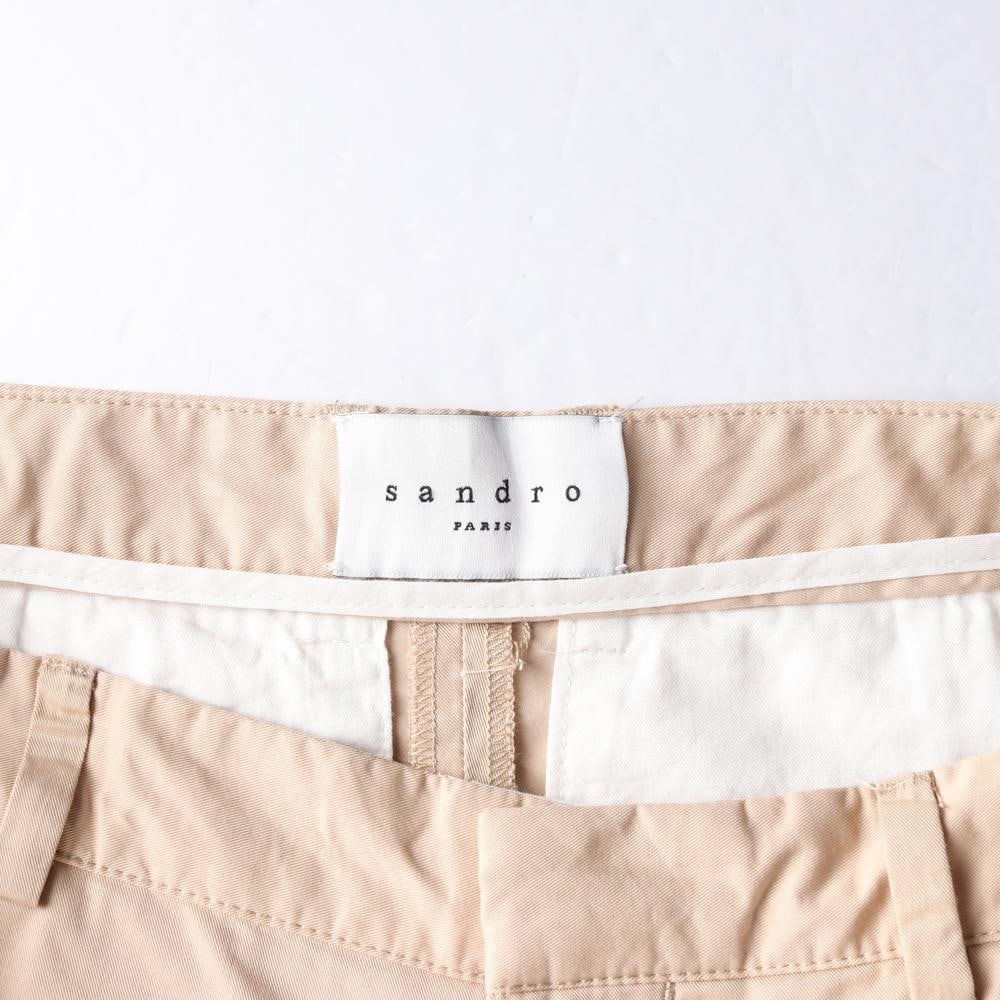 산드로 베이지 버뮤다팬츠 치노팬츠 반바지 쇼츠 이미지 5
