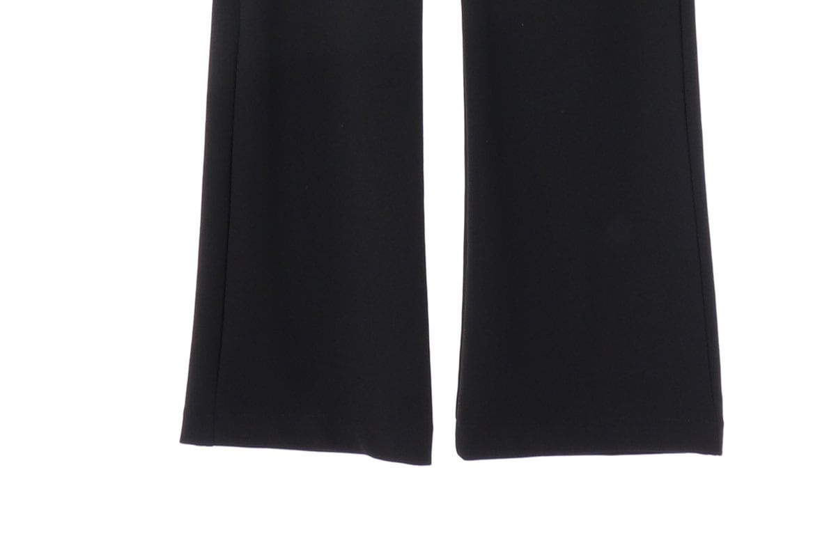 자라 블랙 버튼 언발 랩 치마 바지 레이어드 슬랙스 팬츠 상세 이미지 4