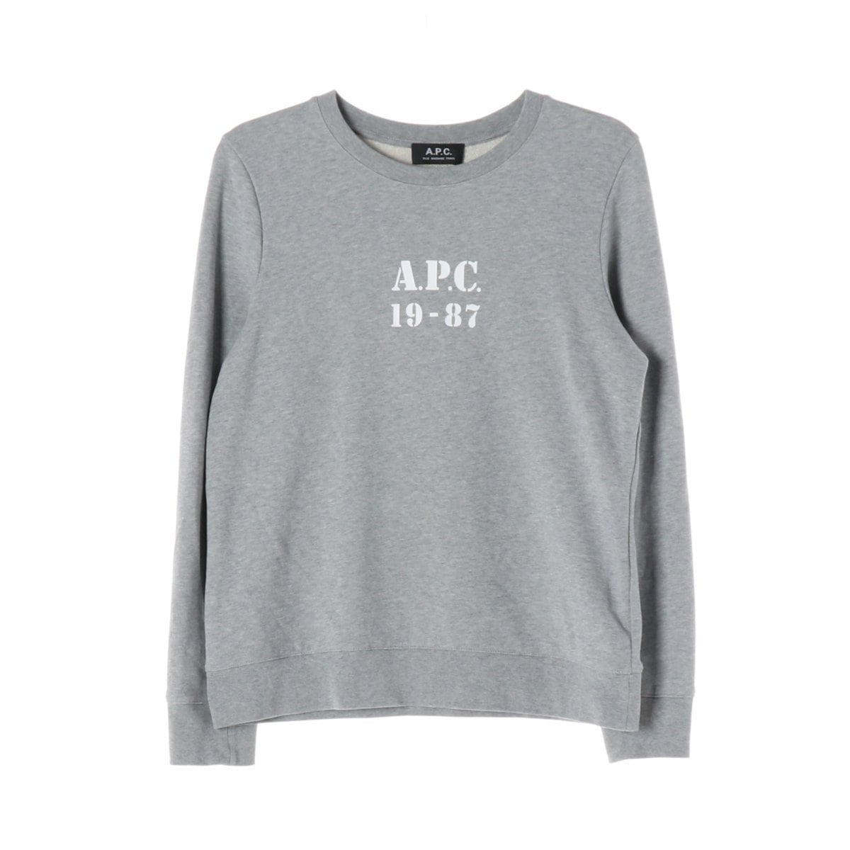 아페쎄 그레이 APC 프린팅 맨투맨 스웨트셔츠 상세 이미지 1