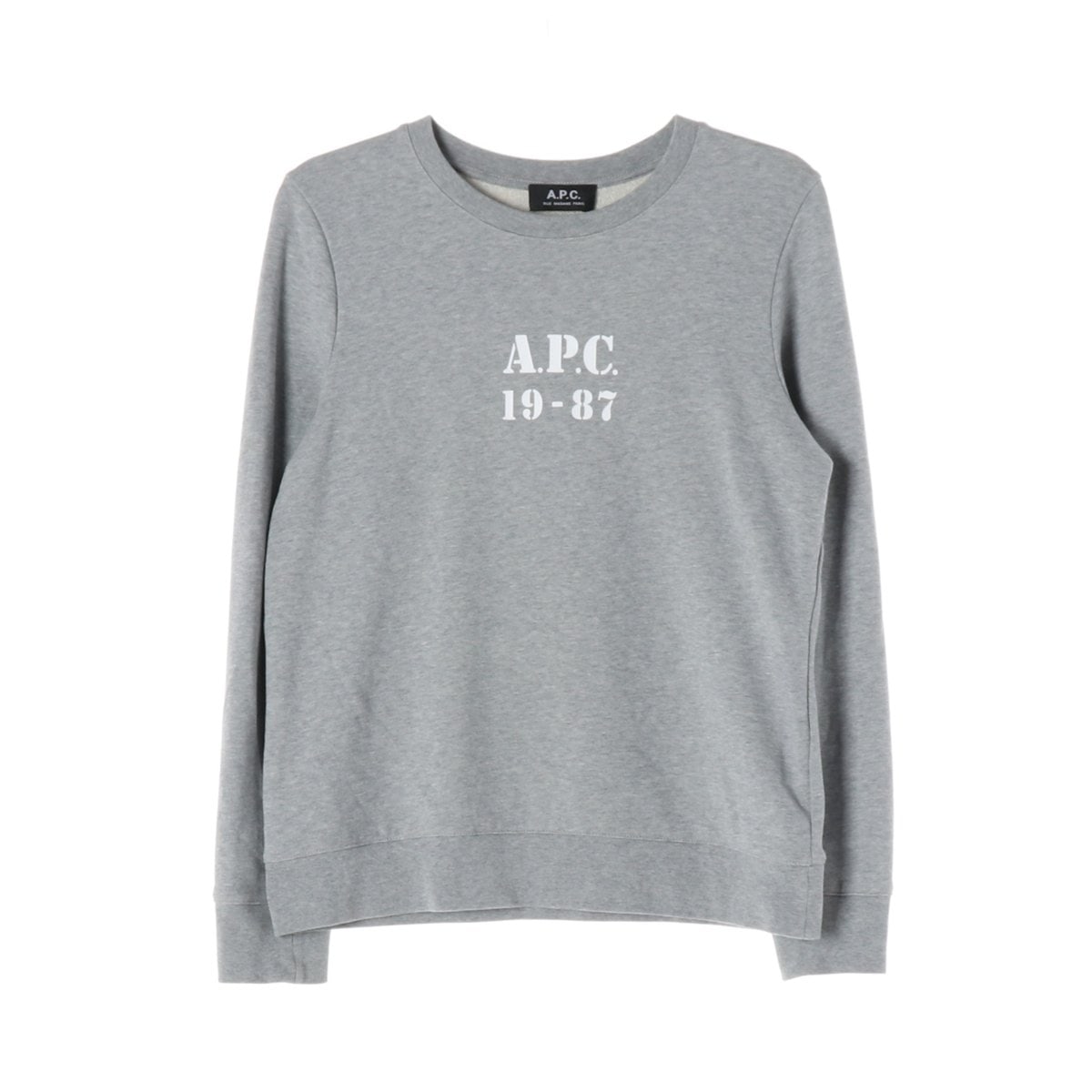 아페쎄 그레이 APC 프린팅 맨투맨 스웨트셔츠 이미지 1