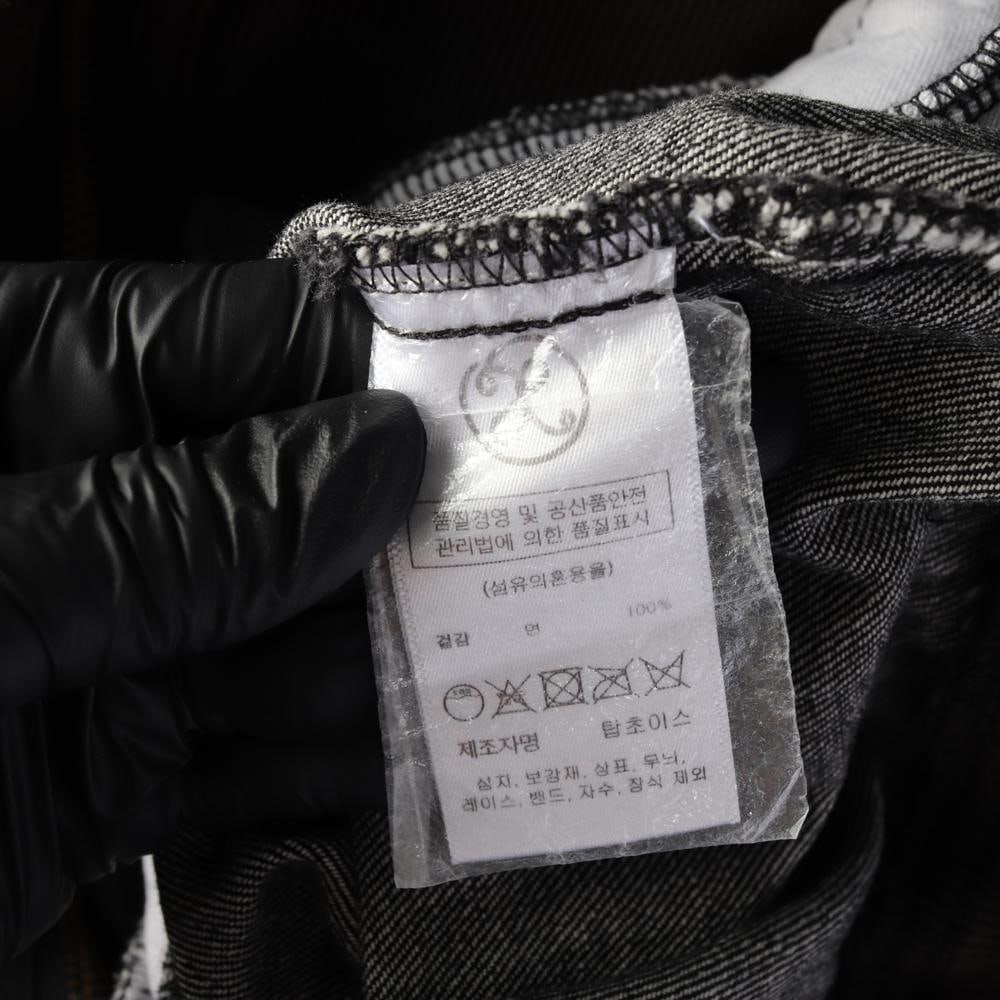 엑스톤즈 차콜 브라운 워싱 별 오버핏 2WAY 후드 집업재킷 점퍼 이미지 7
