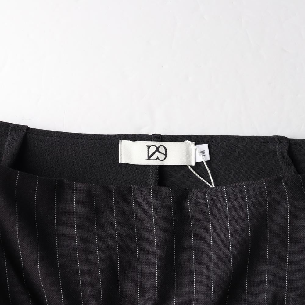 일리고 그레이 러플 캉캉 치마 레이어드 슬랙스 바지 상세 이미지 6