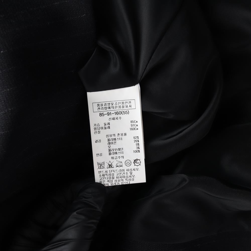 쉬즈미스 스트라이프 더블 자켓 블레이저 셋업 재킷 상세 이미지 7
