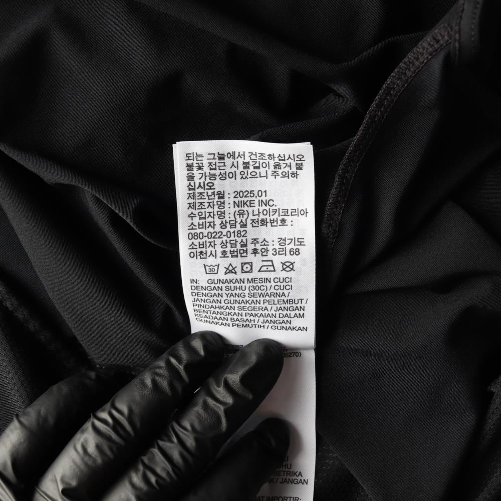나이키 블랙 드라이핏 반팔 러닝탑 티셔츠 상세 이미지 7
