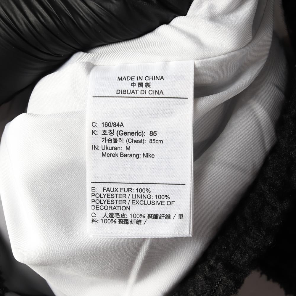 나이키 블랙 스우시 쉐르파 자켓 플리스 자켓 뽀글이 이미지 7