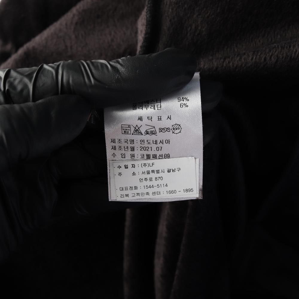 리복 벨벳 로고 기모 후드 집업 점퍼 트랙수트 재킷 이미지 8