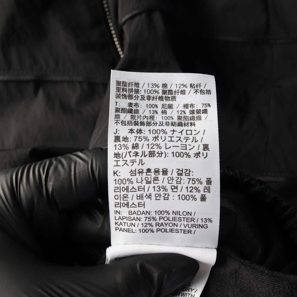 나이키 24FW 블랙 윈드러너 루즈핏 UV 우븐 풀집 자켓 재킷 이미지 7