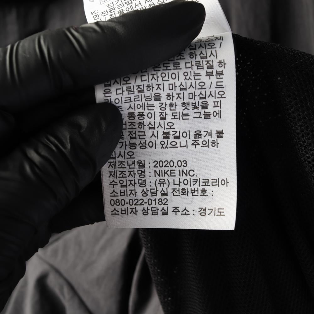 나이키 블랙 핑크 유틸리티 포켓 민소매 반바지 집업 점프수트 상세 이미지 8